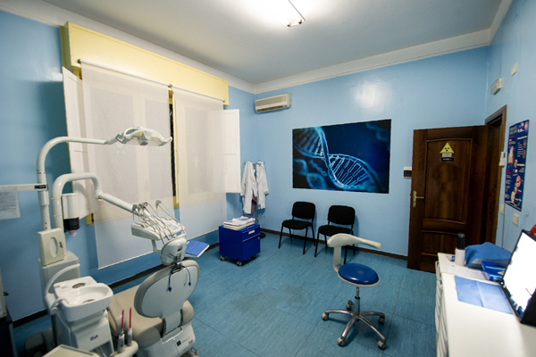 Poltrona odontoiatrica dello studio